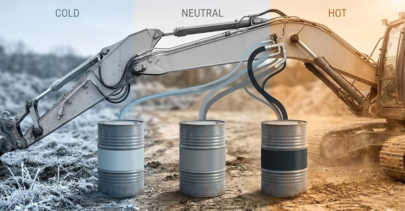 bảng so sánh dầu nhớt thủy lực 32 46 68 theo nhiệt độ và độ nhớt